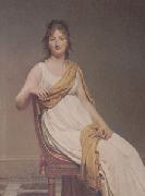 Jacques-Louis  David Madame de Verninac,nee Henriette Delacroix,Sister of Eugene Delacroix,date Anno Septimo (mk05) France oil painting artist